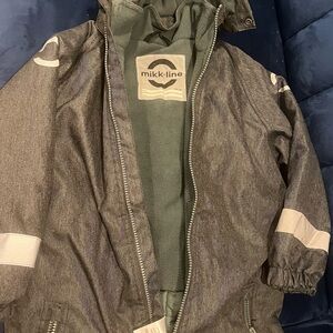 Kids Gray snow Suit